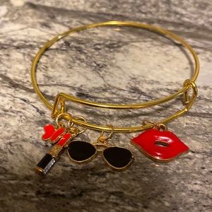 Charm Bangle Bracelet